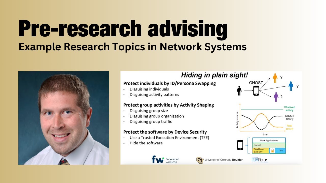 Example Research Topics in Network Systems with Eric Keller