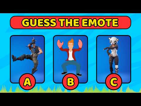 Adivina el BAILE de FORTNITE por su sonido