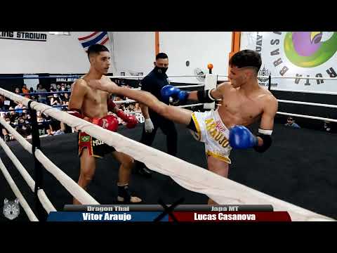 SHF 13 - Lucas Casanova(Japa MT) X Vitor Araujo(Dragon Thai)| 59 Kg
