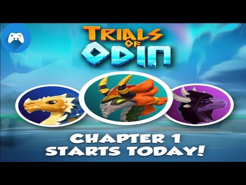 Dragon Mania Legends | New Divine Event | TRIALS OF ODIN | Start and Enter the divine castle