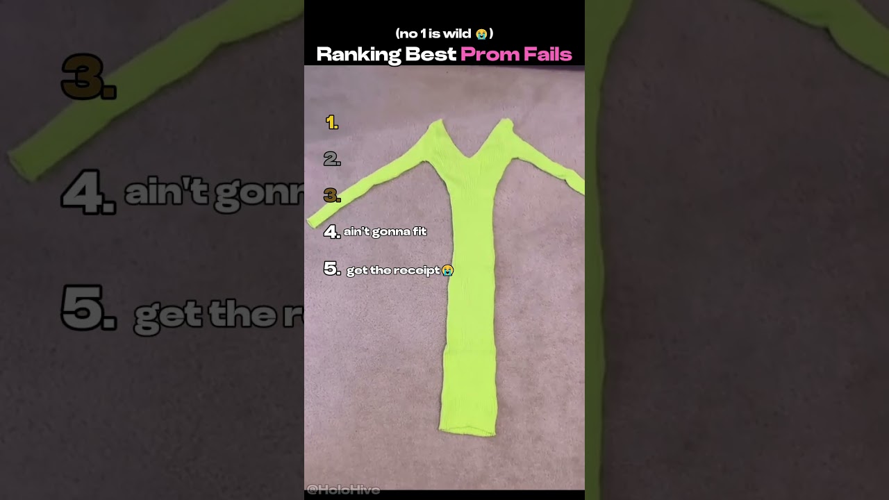 Ranking Best Prom Fails😂😭