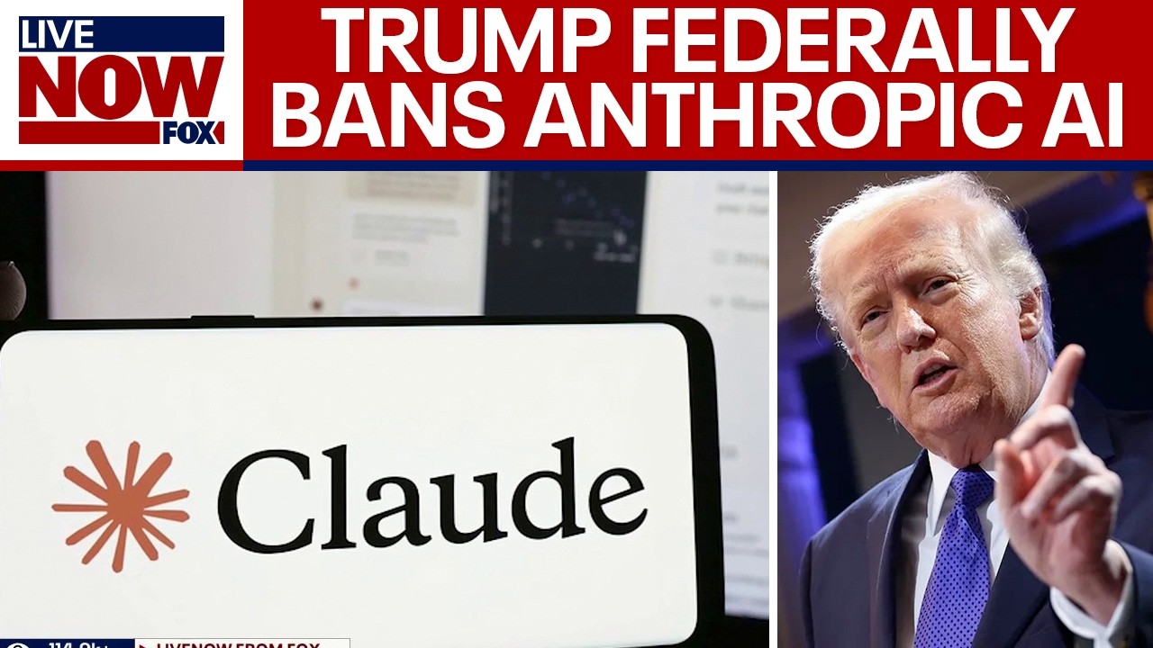 BREAKING: Trump announces Anthropic AI federal ban