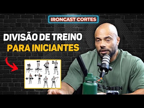 INICIANTE NA ACADEMIA: COMO DIVIDIR OS TREINOS? BALESTRIN RESPONDE – IRONCAST CORTES