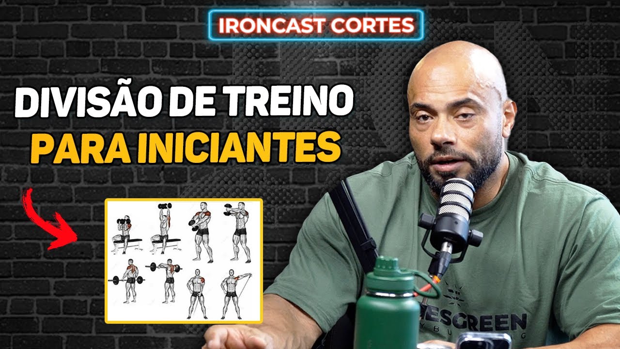 INICIANTE NA ACADEMIA: COMO DIVIDIR OS TREINOS? BALESTRIN RESPONDE – IRONCAST CORTES