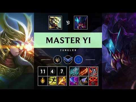 Master Yi Jungle vs Rek'Sai: Unstoppable - EUW Diamond Patch 25.S1.1