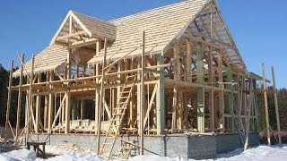 Каркасный дом. Уникальная система утепления.