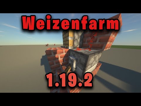 Automatische Weizenfarm bauen - Minecraft 1.19.2 Tutorial -