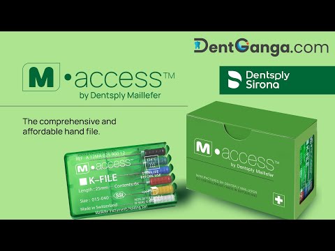Dentsply K-File M Access | Root Canal Debriding and cleaning | Dentganga | Vatech India | Dentsply