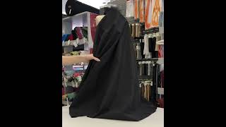 22150 Хлопок цвет Чёрный 124 гр/м2, 150 см на YouTube 1