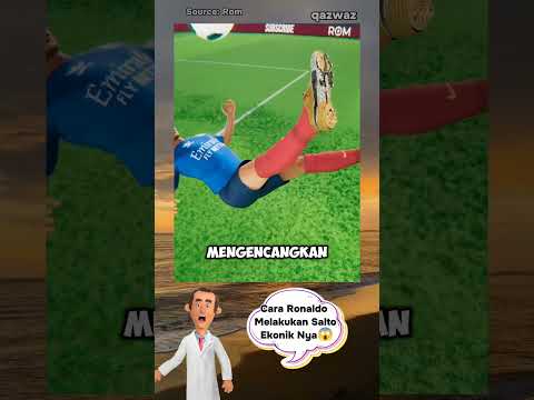 Cara Ronaldo Melakukan Salto Ekonik Nya😱#shorts #faktaunik #ronaldo #viral #viralvideo