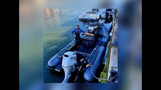 IL MIO NUOVO GOMMONE STUDIATO PER LA PESCA SI CHIAMA STRIKE 7.0 CON ATTREZZATURA AB1 TACKLE