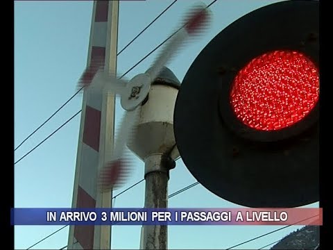 In arrivo 3 milioni per i passaggi a livello