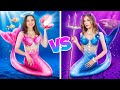 Good Vs Bad Mermaid | Mermaid Beauty Makeover for Boyfriend