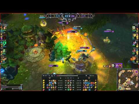 LoL Teamfight Clusterfuck