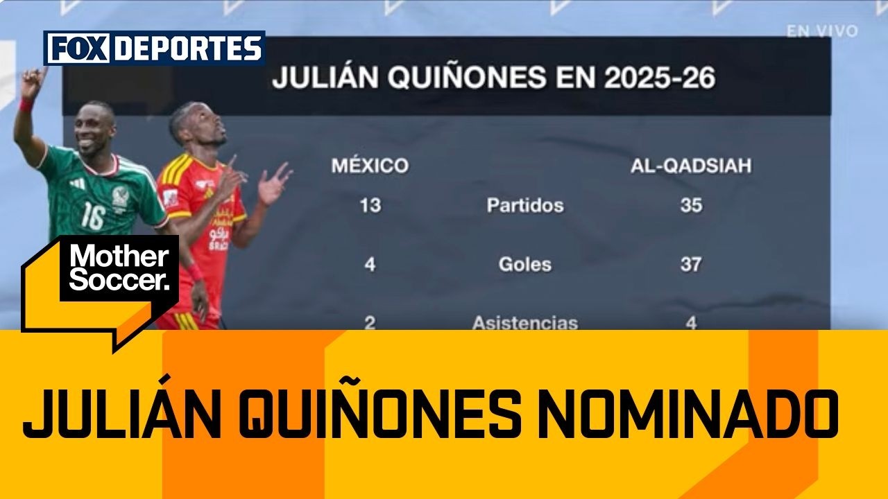 🥳 JULIÁN QUIÑONES NOMINADO | El delantero está en los candidatos al Ballon d'Or | Mother Soccer