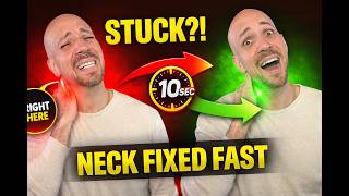 How to INSTANTLY Relieve Neck Spasm From Sleeping Wrong