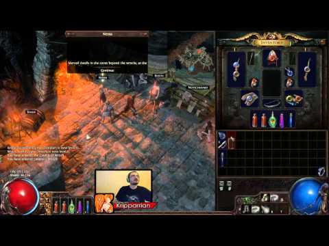 Kripp's Path of Exile races - Season Three, 1 hour party race (S03C043)