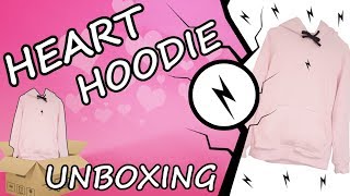 UNBOXING | CLEANT HEART HOODIE ????⚡ Różowa bluza | NOSTER