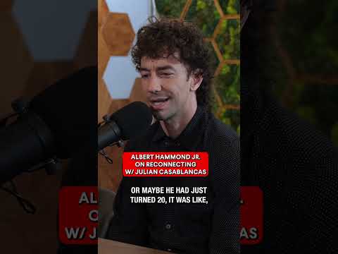 Albert Hammond Jr. of #TheStrokes on reconnecting with Julian Casablancas! #podcast #interview