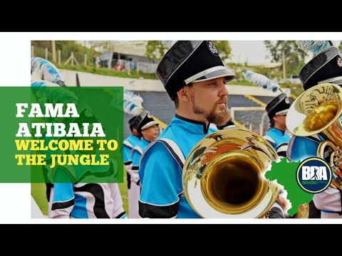 WELCOME TO THE JUNGLE / FAMA - FANFARRA MUNICIPAL DE ATIBAIA  | BRASILBANDAS
