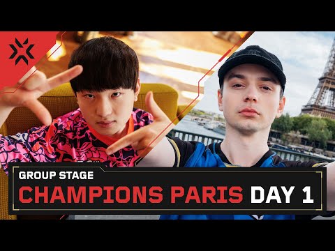 VALORANT Champions Paris — Group Stage — Day 1