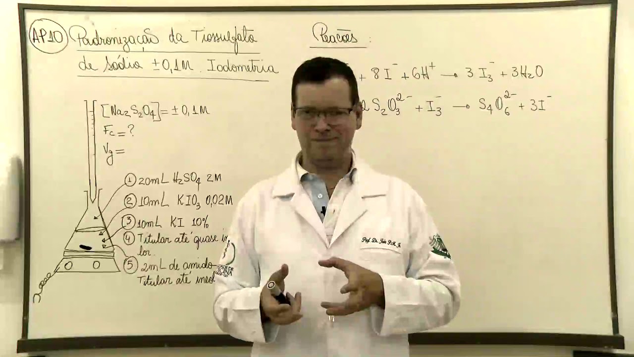 AP11 Padronização do Tiossulfato de Sódio 0,1M