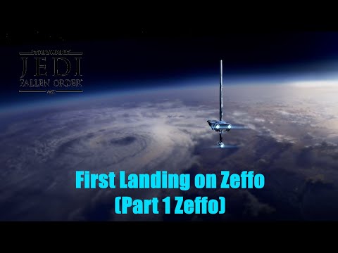 Star Wars Jedi: Fallen Order- Exploring Zeffo First Time Arriving on Planet (Part 1 Zeffo)