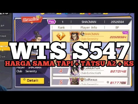 WTS LAGI! EX THE KING - SHACMAN HARGA SAMA!!! ID SEMAKIN IMBA - ONE PUNCH MAN : The Strongest