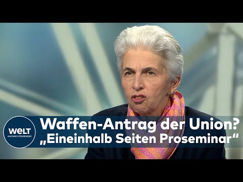 MERZ-MOVE bei Waffen für UKRAINE: Strack-Zimmermann - "Kein ernsthafter Entwurf" | WELT Talk