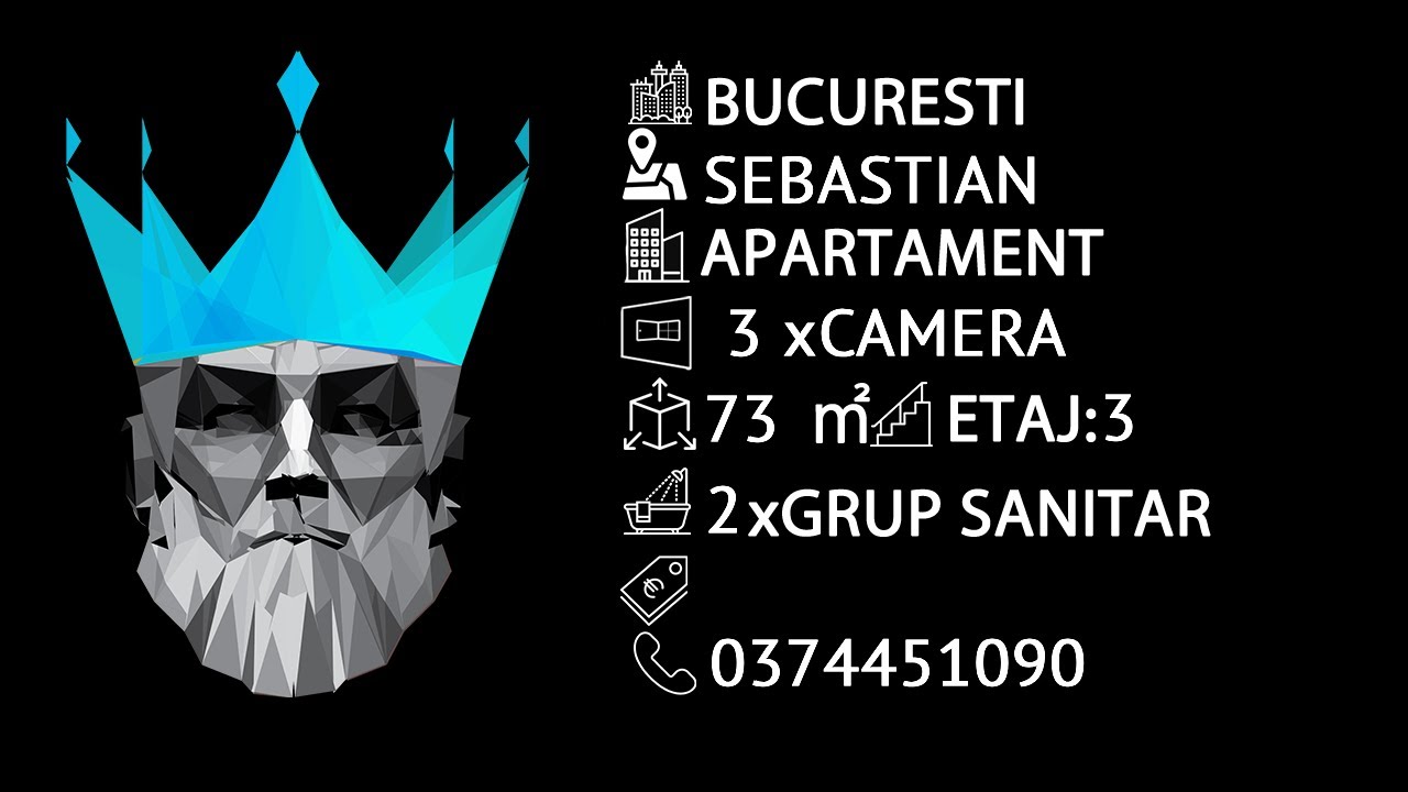 Tur video Apartament | 3 Camere | Sebastian | Decomandat
