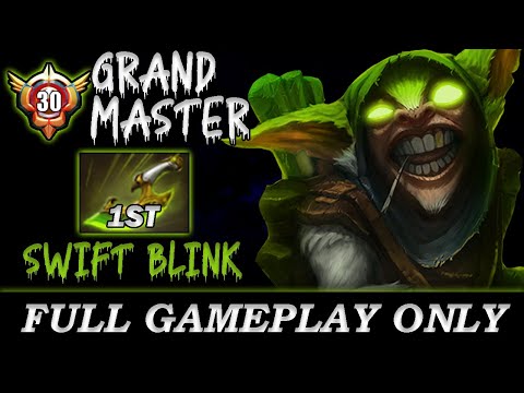 Grandmaster Meepo First Item Swift Blink - Full Gameplay Meepo #165