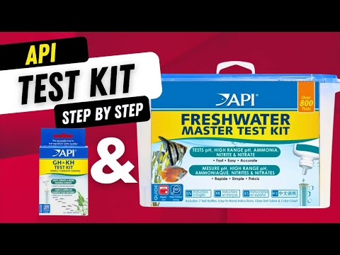 Testing with API Freshwater Master Test Kit & GH + KH