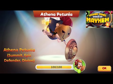 [*/\*] Looney Tunes World of Mayhem - Unlock Athena Petunia (Epic Defender, Divine)