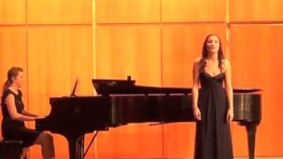 "Black Swan", Menotti - Tricia Kiehner, mezzo-soprano