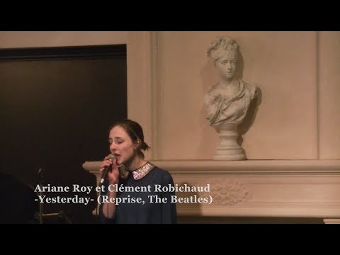 Ariane Roy et Clément Robichaud à l'hôtel Clarendon, le 24 mars 2018-Yesterday-
