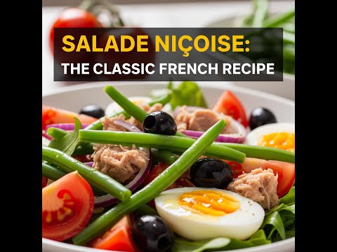 Salade Niçoise, French Classic! #easyrecipe #food #cooking