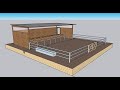 Shed Design For Small Scale Dairy Farms Need Few Changes By Archtct Junaid Designed By Dr Riaz