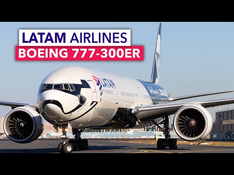 YouTube thumbnail for LATAM Airlines Boeing 777-300
