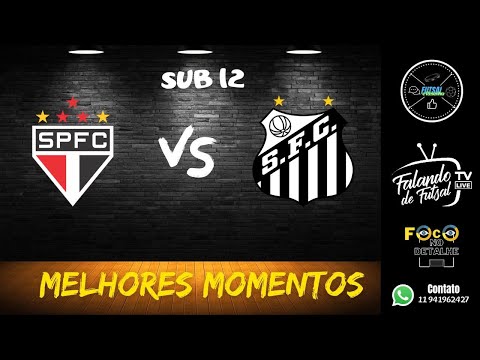 MELHORES MOMENTOS - SÃO PAULO X SANTOS - SUB 12 - FINAL - SÉRIE  PRATA -(ESTADUAL A1) CAMPEÃO SANTOS