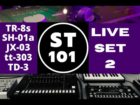 Roland TR-8s // SH-01a // JX-03 // tt-303 // Acid Live Set