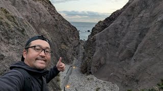 【式根島】46歳ひとり旅!1泊2日で隈の井、唐人津城、地鉈温泉、松が下雅湯など観光しました!伊豆諸島!2025年12月19日〜12月20日【なみよし旅】