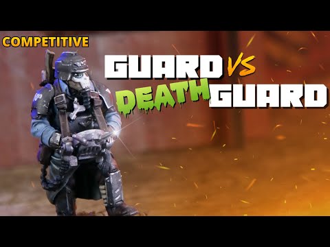 Astra Militarum vs Death Guard COMPETITIVE Warhammer 40k Battle Report