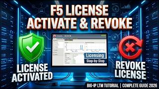 F5 BIG-IP LTM License Activation & Revoke Process | Complete Step-by-S