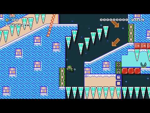The Thin Ice [30 sec] by dremy - Super Mario Maker 2 - No Commentary 1bw