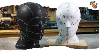 Head Form/Helmet Stand - Digital Pattern for EVA Foam