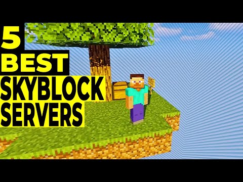 🔥 Top 5 Skyblock Servers for Minecraft 2021! 🔥
