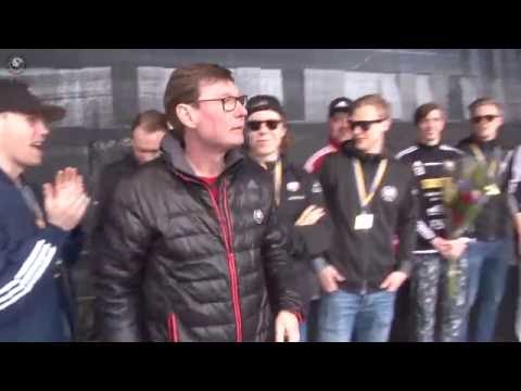 Hemkomsten efter SM-finalen 2016