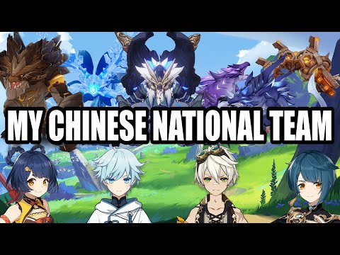 Xiangling Main with Chinese National Team!