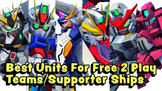 Looking At The Best Units For Each F2P Teams (SD G Generation Eternal)