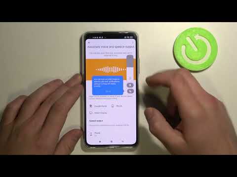 How to Change the Google Assistant Voice on XIAOMI Mi 11 Lite - Change the Voice Gender